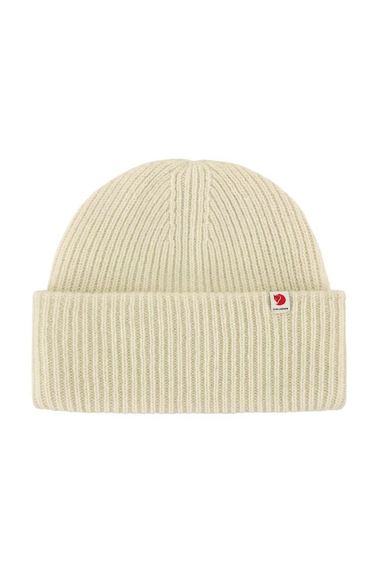 Аксесоари Вълнена шапка Fjallraven Heavy Beanie F12100006.113 бял