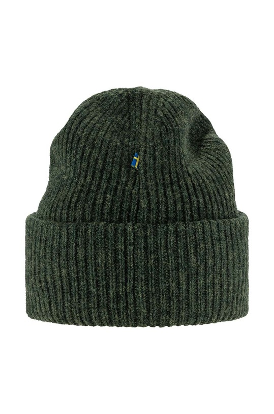 Шерстяная шапка Fjallraven Heavy Beanie F12100006.662 зелёный AW24