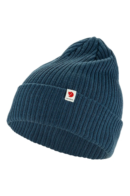 Шапка Fjallraven Rib Hat F13100184.534 син AW24