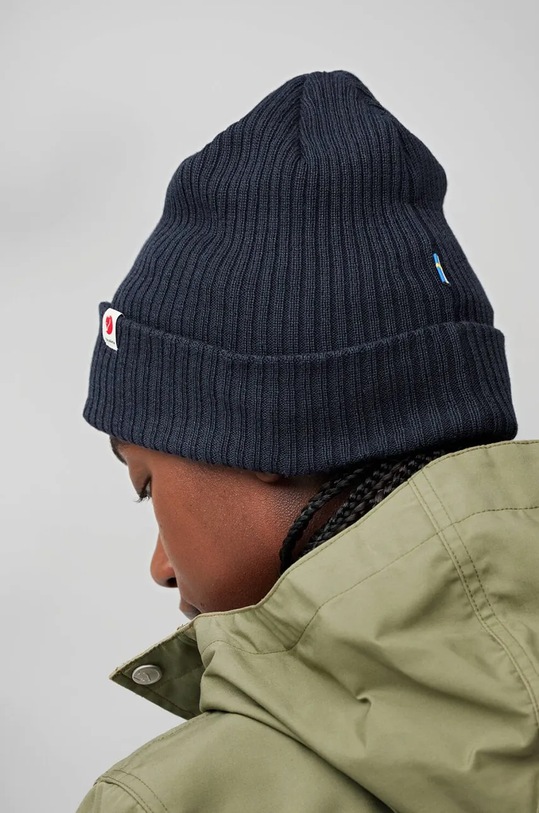 Шапка Fjallraven Rib Hat F13100184.555 тёмно-синий