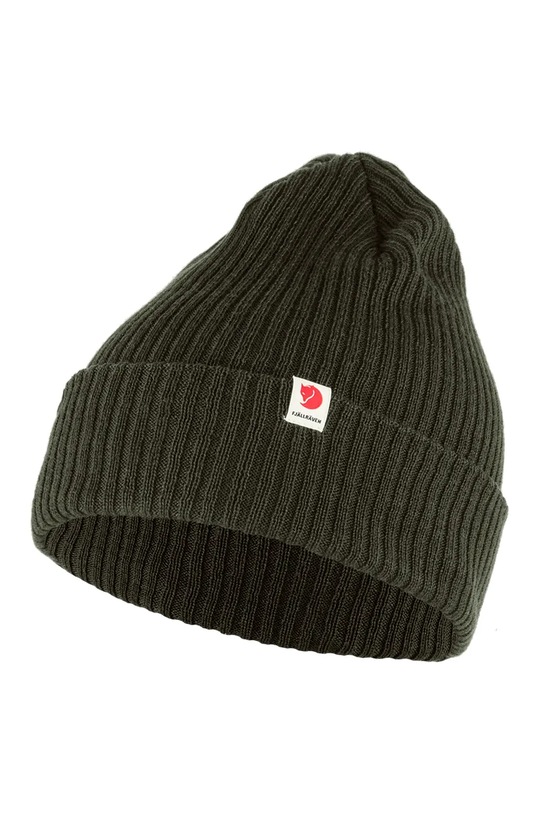 Шапка Fjallraven Rib Hat F13100184.662 зелёный AW24