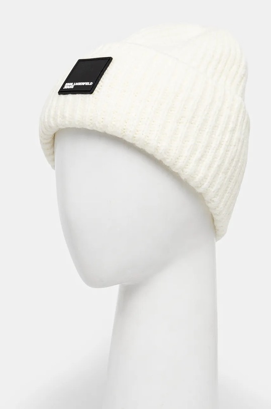 Dodaci Kapa s dodatkom vune Karl Lagerfeld Jeans 246D3404 bijela