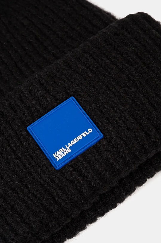 Аксессуары Шапка с примесью шерсти Karl Lagerfeld Jeans 246D3404 чёрный