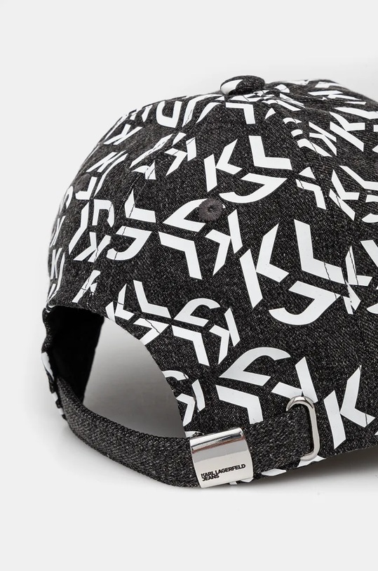 Dodaci Pamučna kapa sa šiltom Karl Lagerfeld Jeans 246J3401 crna
