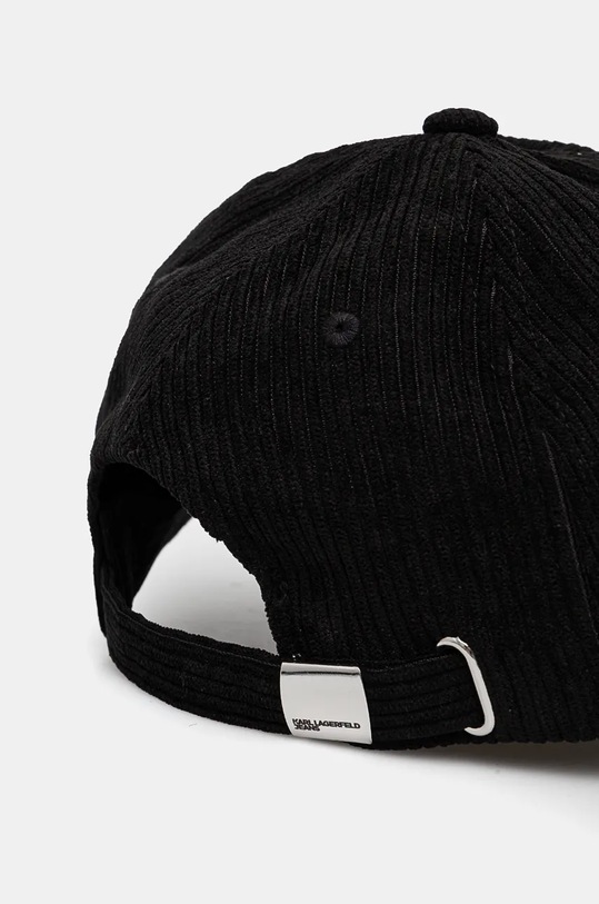 Аксессуары Вельветовая кепка Karl Lagerfeld Jeans 246D3408 чёрный