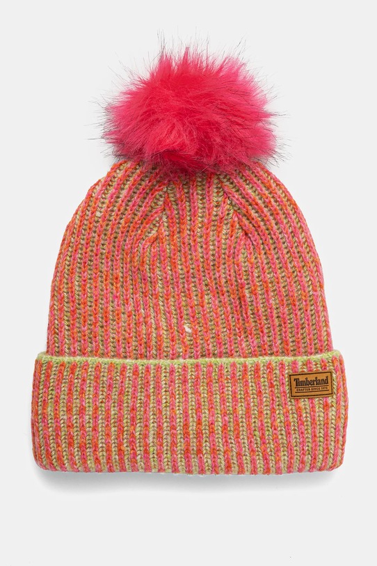 Timberland czapka pozostałe pomarańczowy TB0A613TEFR1