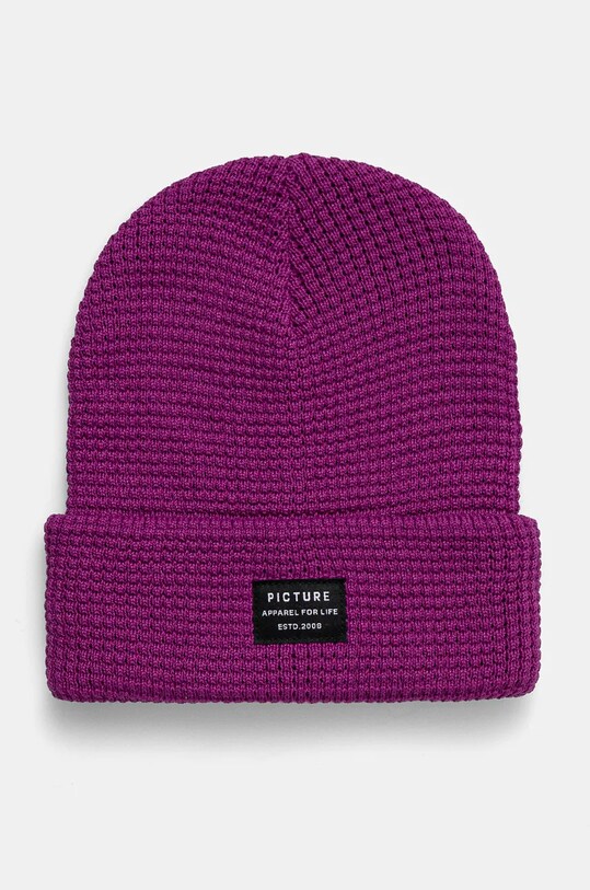 Picture caciula York imprimeu violet B214