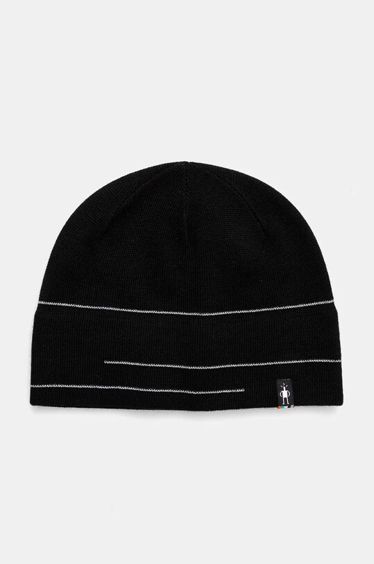 Smartwool czapka Reflective Lid wełna czarny SW011486