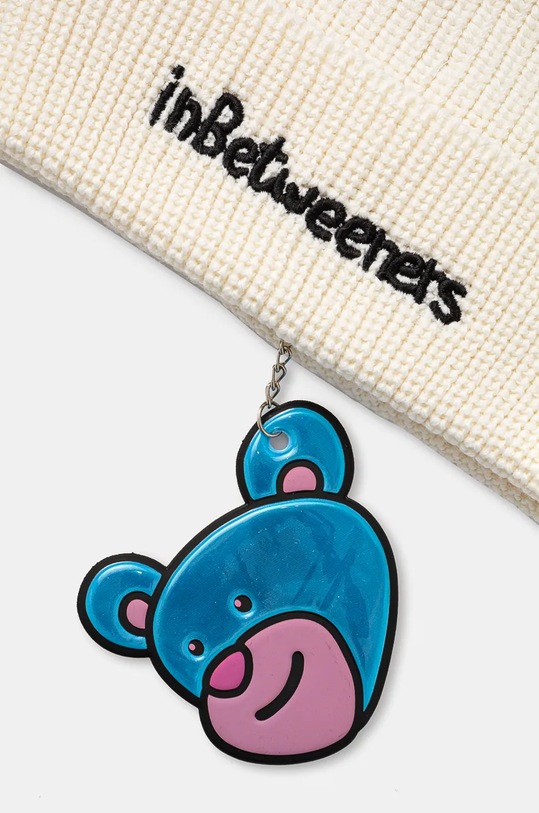 Doplnky Vlnená čiapka Inbetweeners F4TWUAHT004 béžová