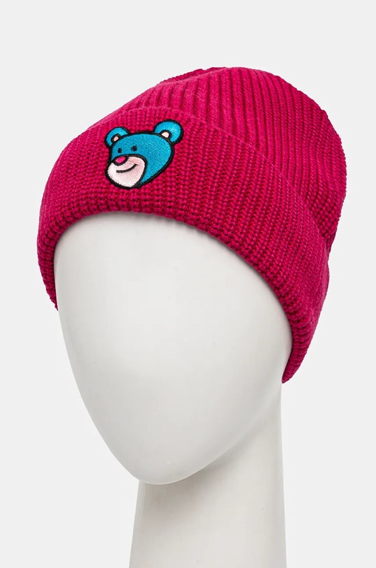 Inbetweeners caciula de lana F4TWUAHT004 roz AW24