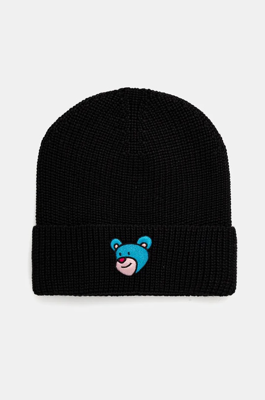 Inbetweeners caciula de lana imprimeu negru F4TWUAHT004