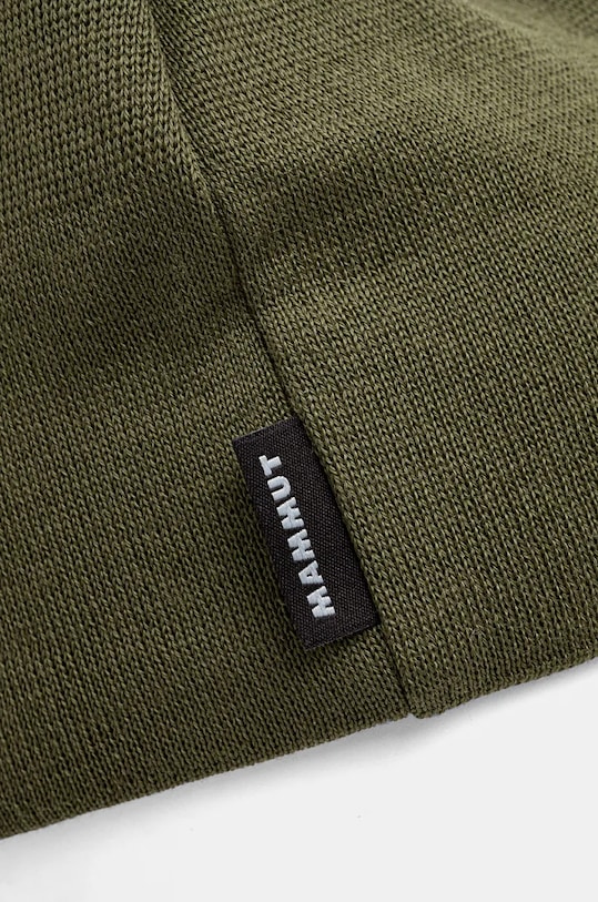 Mammut czapka z dodatkiem wełny Tweak 1191.01352 zielony AW25