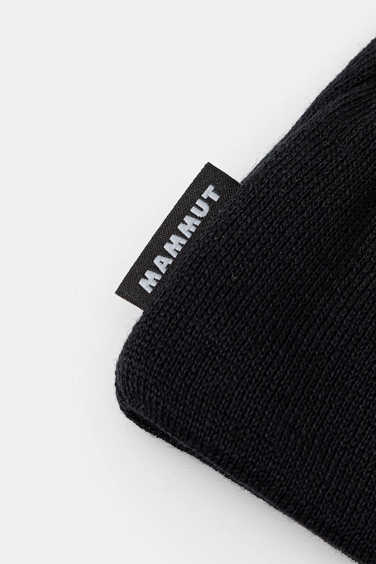 Akcesoria Mammut czapka z dodatkiem wełny Tweak 1191.01352 czarny