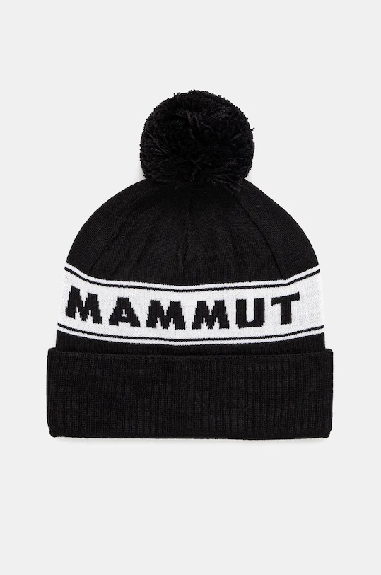 Mammut czapka Peaks wełna czarny 1191.01101
