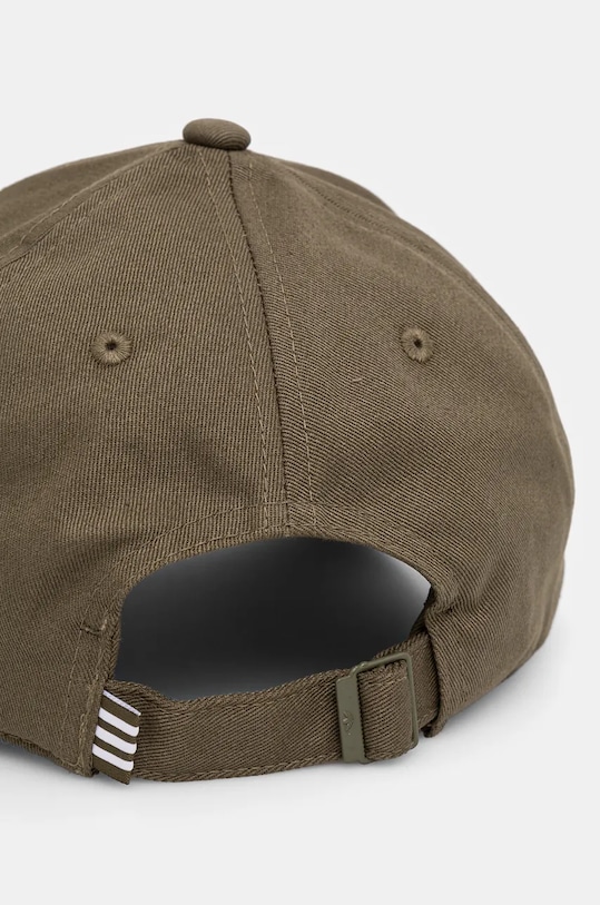 Bavlněná baseballová čepice adidas Originals IX7571 zelená AW24