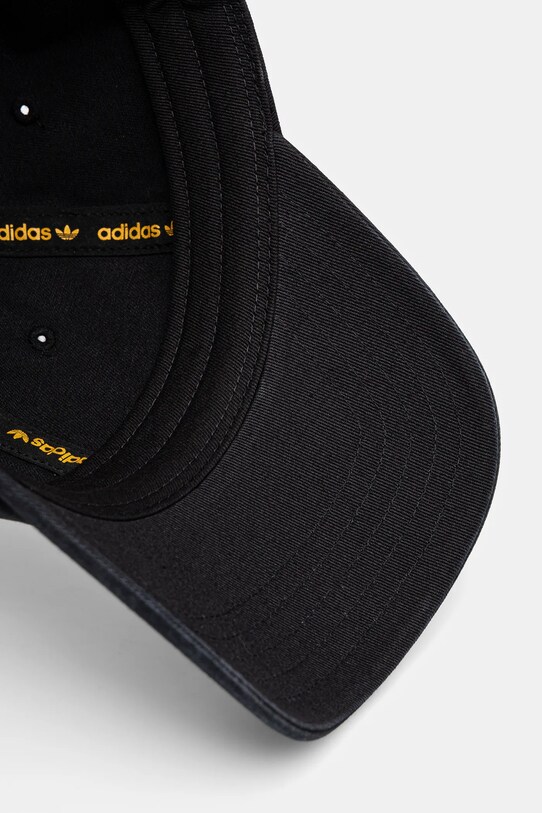 adidas Originals șapcă de baseball din bumbac negru IY4101