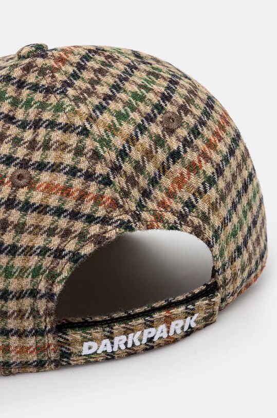 Аксесуари Кепка з домішкою вовни DARKPARK English Shetland UHT01.FAW07.8586 бежевий