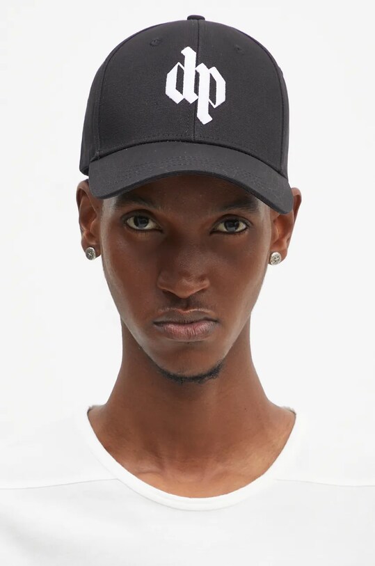 DARKPARK șapcă Logo Embroidered UHT01.AFA02.9901 negru