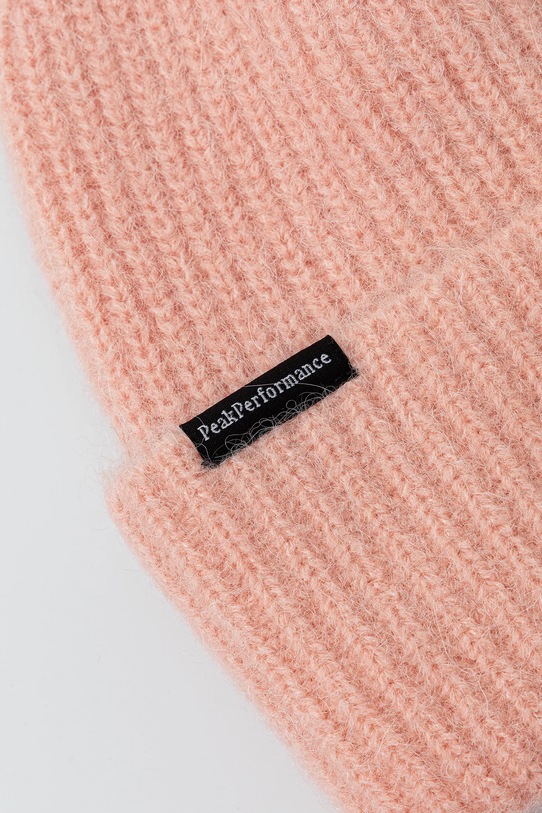 Akcesoria Peak Performance czapka z dodatkiem wełny Woolblend Hat G80628 pomarańczowy