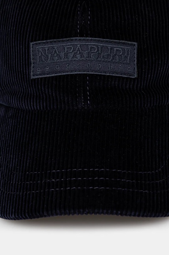 Napapijri czapka z daszkiem bawełniana F-Aar NP0A4IB21761 granatowy AW24