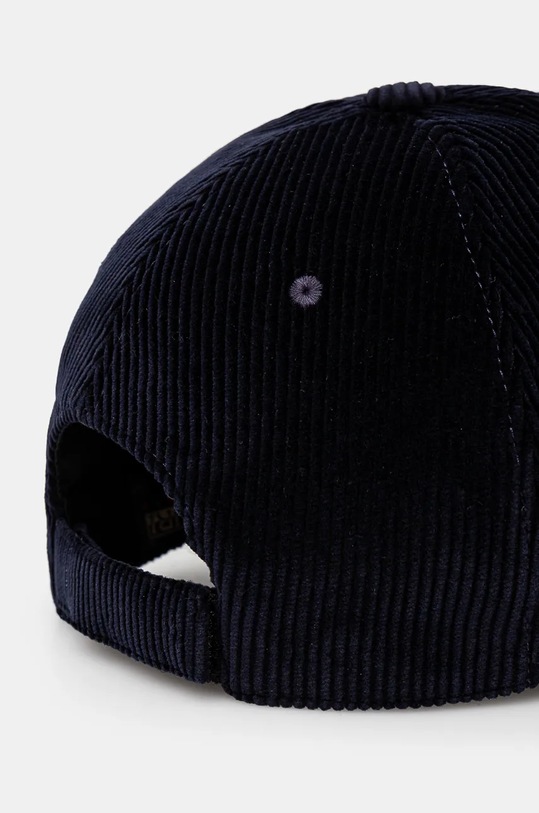Akcesoria Napapijri czapka z daszkiem bawełniana F-Aar NP0A4IB21761 granatowy