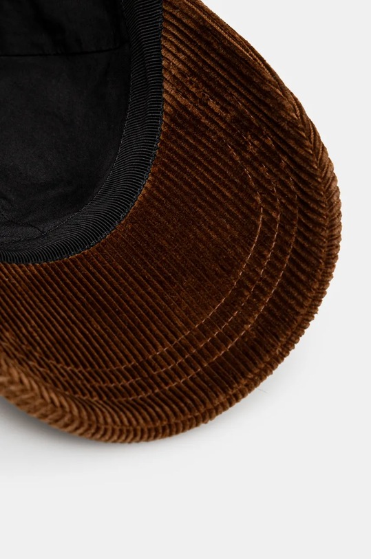 Napapijri czapka z daszkiem sztruksowa F-Aar brązowy NP0A4IB2W0B1