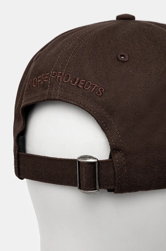 Accesorii Norse Projects șapcă de baseball din bumbac Twill Sports Cap N80.0001.2022 maro