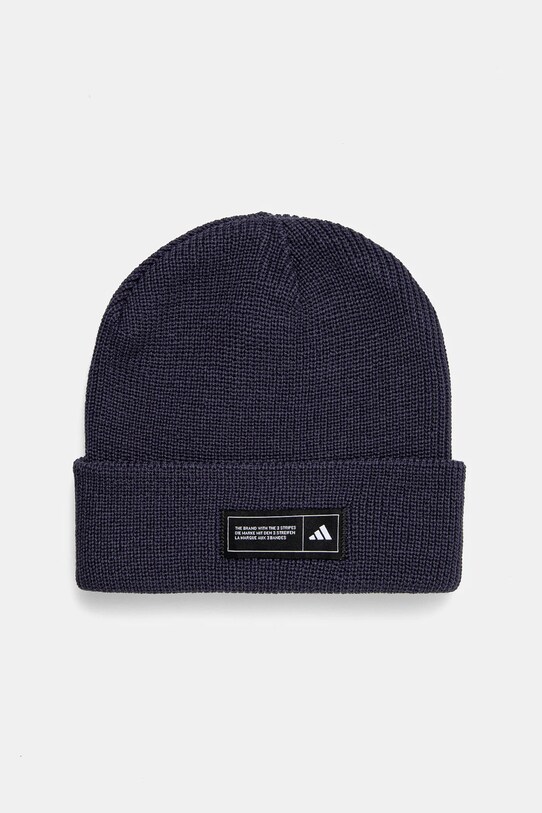 Шапка adidas Essentials аплікація темно-синій IY5256