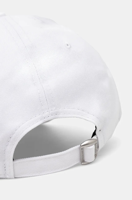 New Era cotton baseball cap LEAGUE ESSENTIAL 9FORTY® LOS ANGELES DODGERS 60471461 white AW24