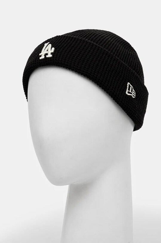 Doplnky Čiapka New Era SHORT CUFF BEANIE LOS ANGELES DODGERS 60565433 čierna