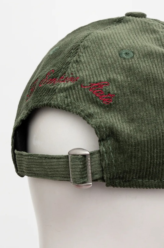 New Era czapka z daszkiem sztruksowa CORD 9TWENTY® 60565323 zielony AW24