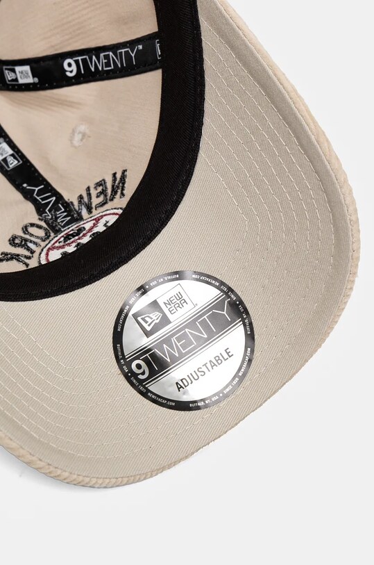 Кепка New Era CORD 9TWENTY® бежевий 60565322