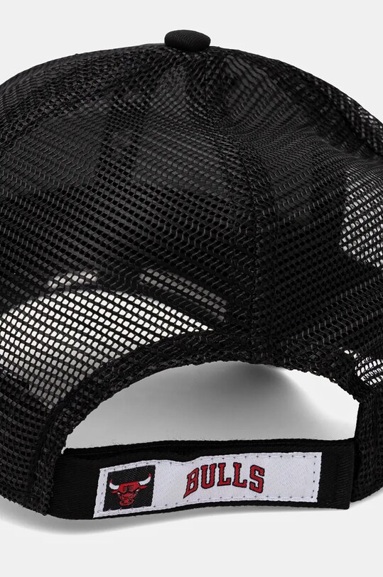 New Era baseball cap 9FORTY® TRUCKER CHICAGO BULLS 60565547 black AW24