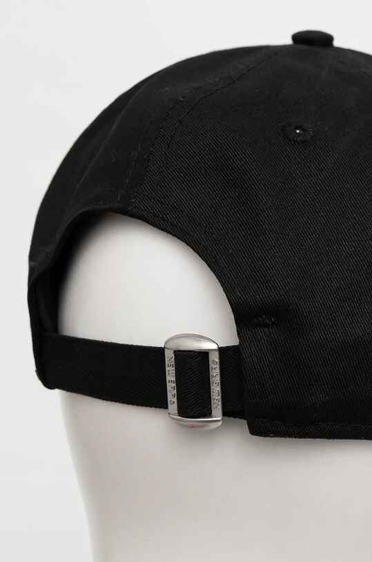 New Era berretto da baseball in cotone LEAGUE ESSENTIAL 9TWENTY® LOS ANGELES DODGERS 60471467 nero AW24