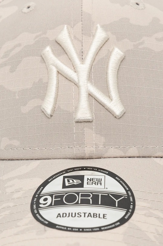New Era czapka z daszkiem CAMO AOP 9FORTY® NEW YORK YANKEES szary 60565346