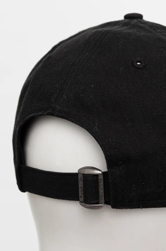 Бавовняна бейсболка New Era PIN 9FORTY® 60565479 чорний AW24
