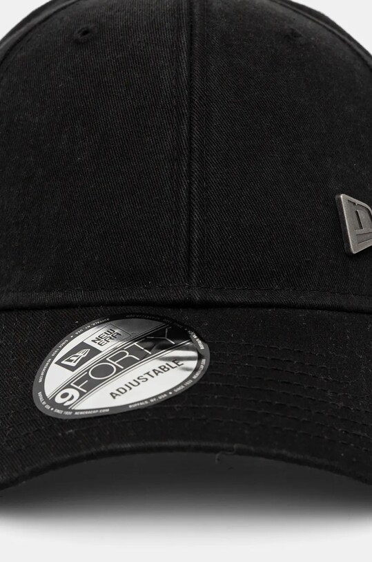 Бавовняна бейсболка New Era PIN 9FORTY® чорний 60565479