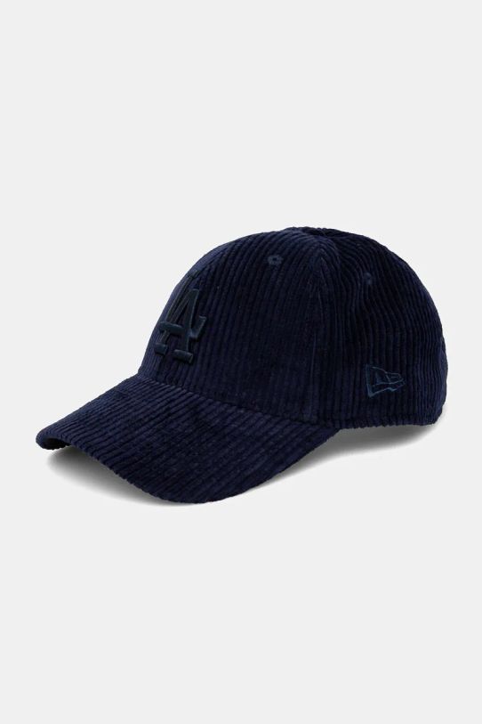 New Era corduroy baseball cap CORD 9FORTY® LOS ANGELES DODGERS cotton navy 60565332