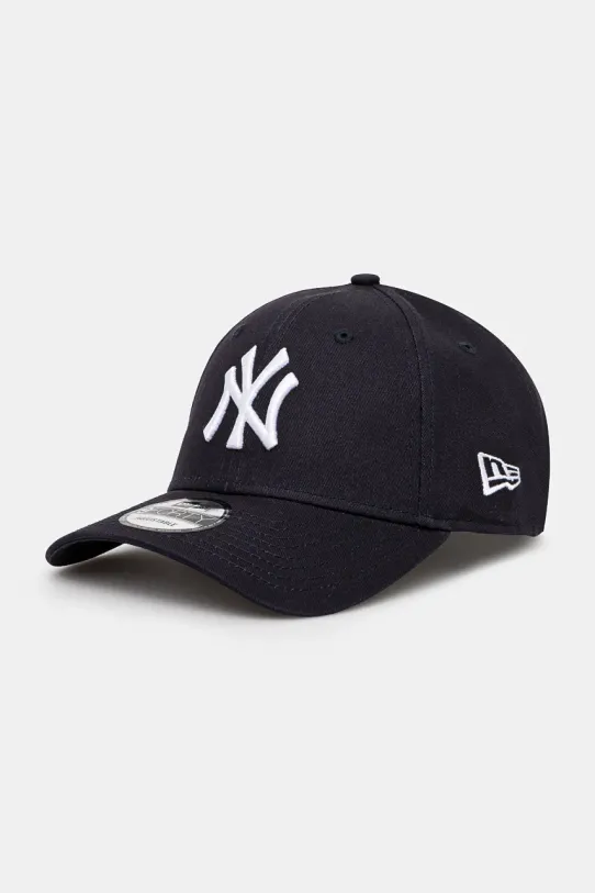 New Era cotton baseball cap MLB SIDE PATCH 9FORTY® NEW YORK YANKEES cotton navy 60509700