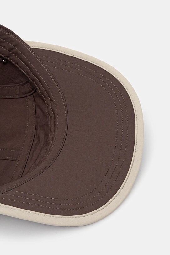 Kapa sa šiltom Gramicci Nylon Gramicci Cap smeđa G4FA.072