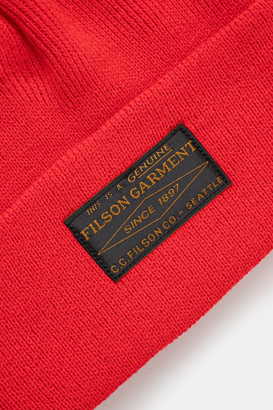 Шапка Filson Ballard Watch Cap FMACC0186 красный AW24