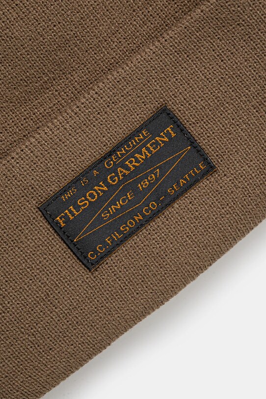 Filson caciula Ballard Watch Cap FMACC0186 verde AW24