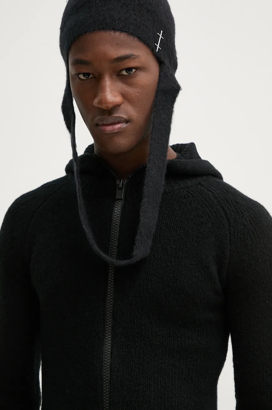 Čiapka Heliot Emil AW24.16.111.BLK01 čierna AW24