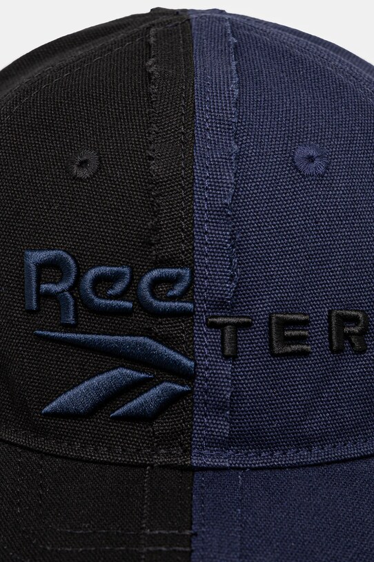 Akcesoria Reebok LTD czapka z daszkiem bawełniana Paneled Cap RMLB00BC99FAB0011046 czarny