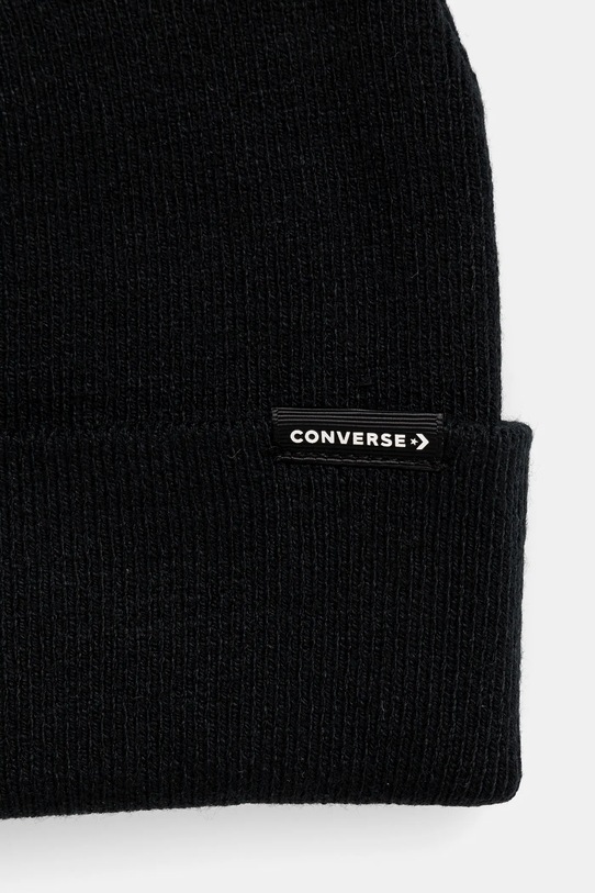 Čiapka Converse 10027532.A07 čierna AW24