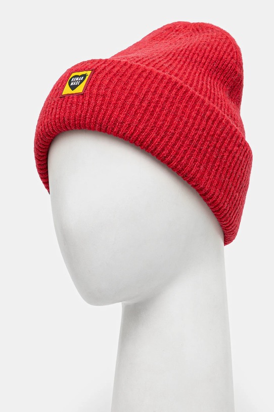 Doplnky Čiapka s prímesou vlny Human Made Big Beanie HM28GD026 červená