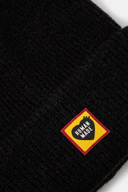 Kapa s dodatkom vune Human Made Big Beanie HM28GD026 crna AW24