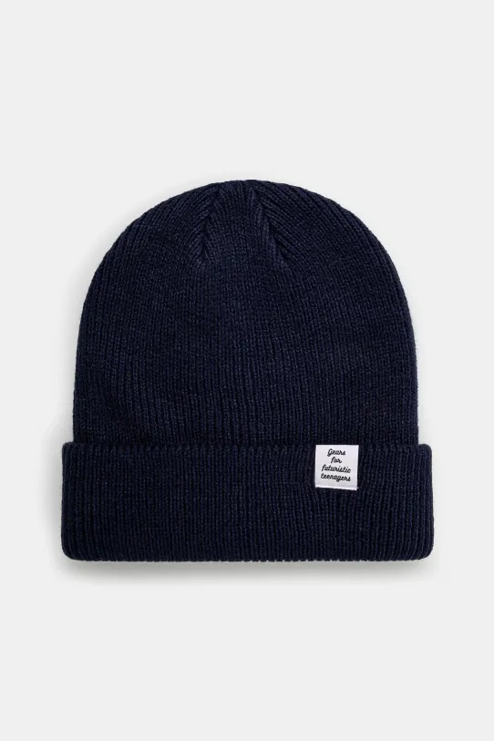 Σκούφος Human Made Classic Beanie απλό σκούρο μπλε HM28GD032