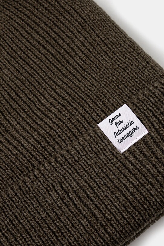 Čepice Human Made Classic Beanie HM28GD032 zelená AW24