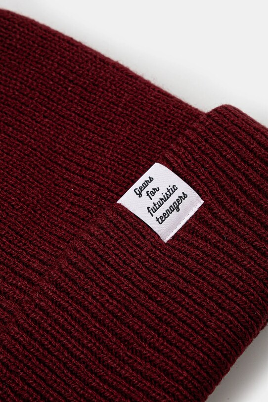 Human Made czapka Classic Beanie HM28GD032 bordowy AW24